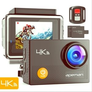 APEMAN Action Cam A77 Waterproof Underwater Camera